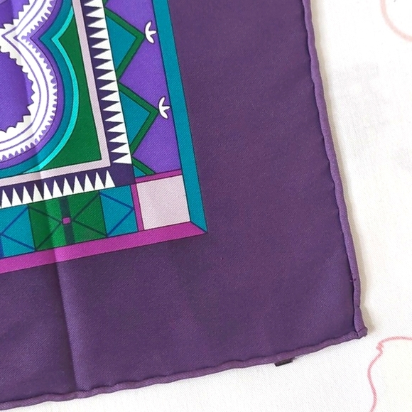 Hermes cent plis des miao scarf - Picture 7 of 15